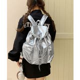 巾着リュック メタリック ドロストバッグ | SUNSHINE CLOSET | 詳細画像3