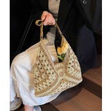 かごバッグ レディースストローバッグ軽量 | SUNSHINE CLOSET | 詳細画像10