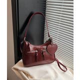 レトロショルダーバッグ ハートチャーム付 | SUNSHINE CLOSET | 詳細画像14 