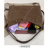 トートバッグ スエード調ショルダーバッグ | SUNSHINE CLOSET | 詳細画像20