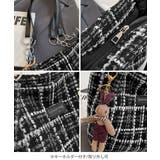 チェック柄トートバッグ ツイード風鞄軽量 | SUNSHINE CLOSET | 詳細画像16 