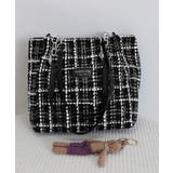 チェック柄トートバッグ ツイード風鞄軽量 | SUNSHINE CLOSET | 詳細画像18 