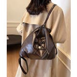 ショルダーバッグ フェイクレザーリュック | SUNSHINE CLOSET | 詳細画像8 