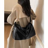 ソフトレザー風肩掛けバッグ シンプルショルダーバッグ おしゃれユニセックススクエ… | SUNSHINE CLOSET | 詳細画像1