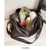 ソフトレザー風肩掛けバッグ シンプルショルダーバッグ おしゃれユニセックススクエ… | SUNSHINE CLOSET | 詳細画像15
