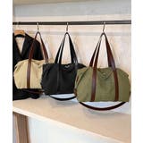 2WAYキャンバスバッグ 大容量 レトロ風ショルダーバッグ | SUNSHINE CLOSET | 詳細画像13 