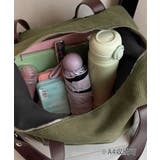 2WAYキャンバスバッグ 大容量 レトロ風ショルダーバッグ | SUNSHINE CLOSET | 詳細画像15 
