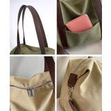 2WAYキャンバスバッグ 大容量 レトロ風ショルダーバッグ | SUNSHINE CLOSET | 詳細画像17 