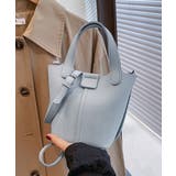 レディース シボレザー調ショルダーバッグ コンパクト鞄 | SUNSHINE CLOSET | 詳細画像10 