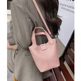 レディース シボレザー調ショルダーバッグ コンパクト鞄 | SUNSHINE CLOSET | 詳細画像17 