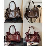 フェイクレザー2WAYバッグ レディース 斜めがけバッグ大きめA4 | SUNSHINE CLOSET | 詳細画像27