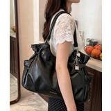 フェイクレザー2WAYバッグ レディース 斜めがけバッグ大きめA4 | SUNSHINE CLOSET | 詳細画像5
