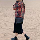 ニットセーター デカチェック柄 配色秋冬 | SUNSHINE CLOSET | 詳細画像12
