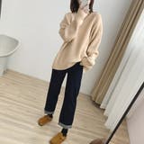 リブ ニットトップス春秋冬ニットセーター | SUNSHINE CLOSET | 詳細画像7 