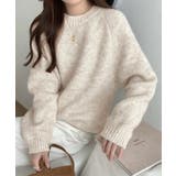 チクチクしないニットレディース 大人可愛いセーター長袖 オフィスカジュアルトップ… | SUNSHINE CLOSET | 詳細画像1