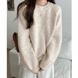 チクチクしないニットレディース 大人可愛いセーター長袖 オフィスカジュアルトップ… | SUNSHINE CLOSET | 詳細画像5