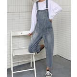 サロペット デニムパンツ レディース | SUNSHINE CLOSET | 詳細画像12 