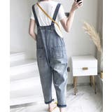 サロペット デニムパンツ レディース | SUNSHINE CLOSET | 詳細画像6 