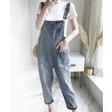 サロペット デニムパンツ レディース | SUNSHINE CLOSET | 詳細画像7 