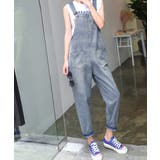 サロペット デニムパンツ レディース | SUNSHINE CLOSET | 詳細画像9 