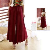 スカーチョ ゆったり ワイドパンツ 夏服 | SUNSHINE CLOSET | 詳細画像18 