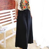 スカーチョ ゆったり ワイドパンツ 夏服 | SUNSHINE CLOSET | 詳細画像4 