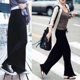 スカーチョ ゆったり ワイドパンツ 夏服 | SUNSHINE CLOSET | 詳細画像5 