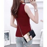 リブニットトップスレディースタンクトップ | SUNSHINE CLOSET | 詳細画像16 