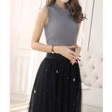 リブニットトップスレディースタンクトップ | SUNSHINE CLOSET | 詳細画像9 