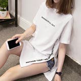 ロゴtシャツ レディース 半袖カジュアル | SUNSHINE CLOSET | 詳細画像9