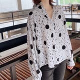 ブラウス 柄シャツ レトロ レディース | SUNSHINE CLOSET | 詳細画像3