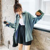 サテンブラウス レディース カーディガン | SUNSHINE CLOSET | 詳細画像8 