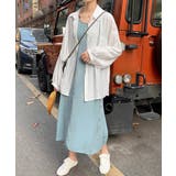 UV対策カーディガン シフォンブラウスレディース ロング丈トップス体型カバー | SUNSHINE CLOSET | 詳細画像2 