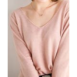 ピンク | Vネック ニットトップス レディース | SUNSHINE CLOSET
