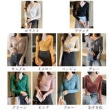 ツイスト リブニットトップス レディース | SUNSHINE CLOSET | 詳細画像2 