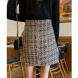 ツイード風ミニスカート インナーパンツ付 | SUNSHINE CLOSET | 詳細画像11 