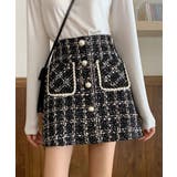 ツイード風ミニスカート インナーパンツ付 | SUNSHINE CLOSET | 詳細画像2 