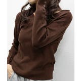 ニットトップス レディース Vネック長袖 | SUNSHINE CLOSET | 詳細画像21