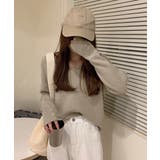 ニットトップス レディース Vネック長袖 | SUNSHINE CLOSET | 詳細画像6