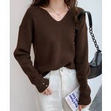 ニットトップス レディース Vネック長袖 | SUNSHINE CLOSET | 詳細画像8