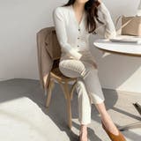 リブニットカーディガン レディース 春 | SUNSHINE CLOSET | 詳細画像10 