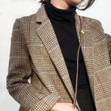 グレンチェックジャケット レディース韓国 | SUNSHINE CLOSET | 詳細画像10 