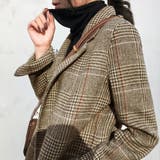 グレンチェックジャケット レディース韓国 | SUNSHINE CLOSET | 詳細画像11 