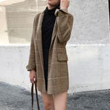 グレンチェックジャケット レディース韓国 | SUNSHINE CLOSET | 詳細画像9 