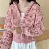 ニットパーカー 秋冬 カーディガン 韓国 | SUNSHINE CLOSET | 詳細画像9