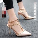 スタッズ ピンヒール パンプス | SUNSHINE CLOSET | 詳細画像1 