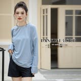 【タンキニ水着4点セット】レディース 体型カバー 長袖シャツ | Angel Luna | 詳細画像6