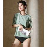 レディース 体型カバー Tシャツ | Angel Luna | 詳細画像2