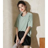 レディース 体型カバー Tシャツ | Angel Luna | 詳細画像4