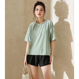 レディース 体型カバー Tシャツ | Angel Luna | 詳細画像9